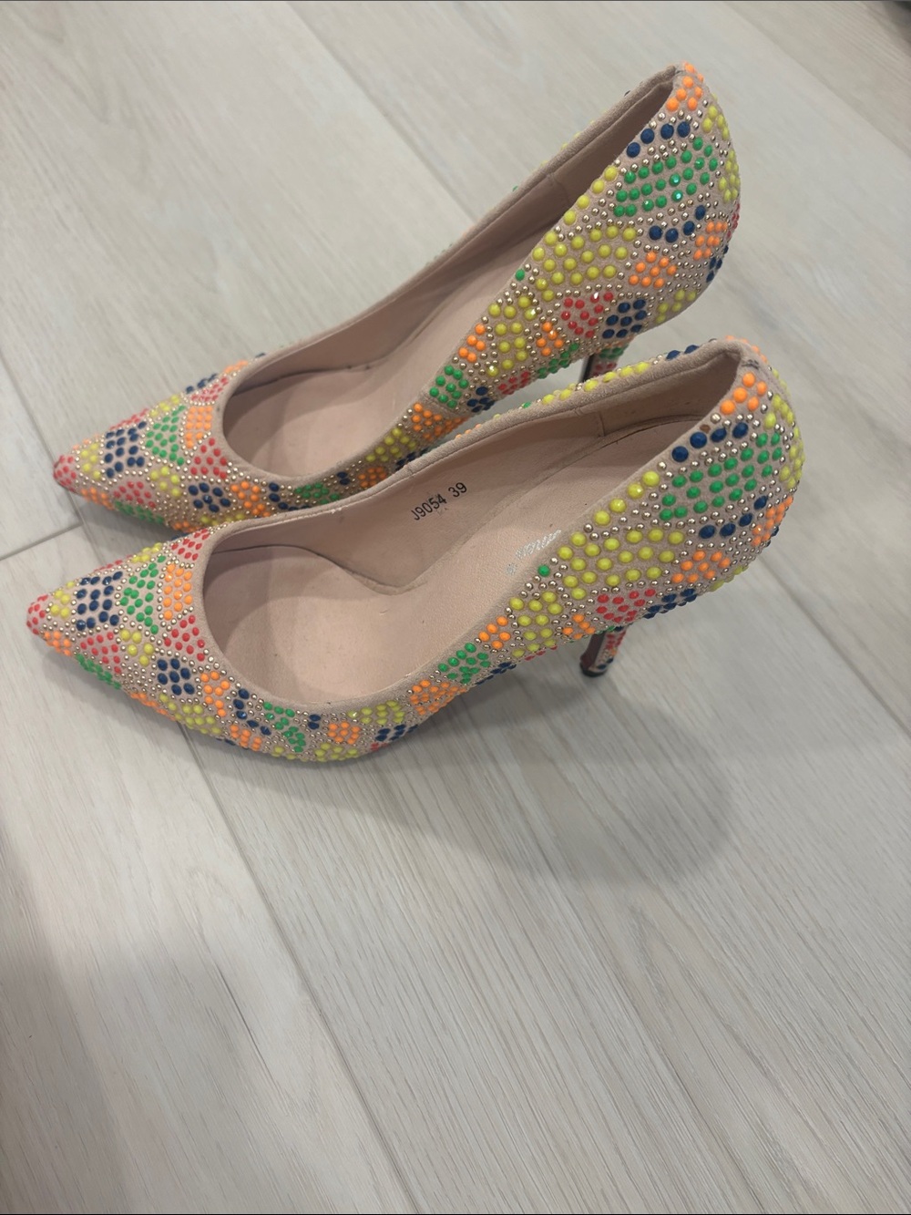 Belle colorful heels